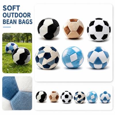 Soft Plush Soccer Ball Toy for Kids and Adults Indoor Outdoor Use Stuffed Ball Decorative Sports Gift