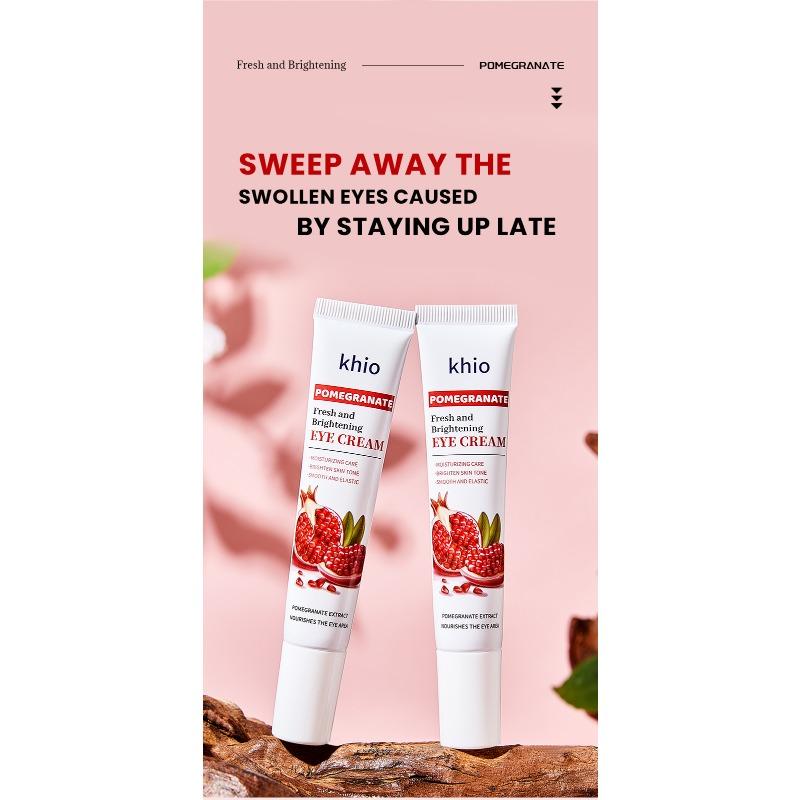 Red Pomegranate Fresh Eye Cream Hydrating and Moisturizing Improve Dark Circles Moisturizing Eye Cream Eye Care