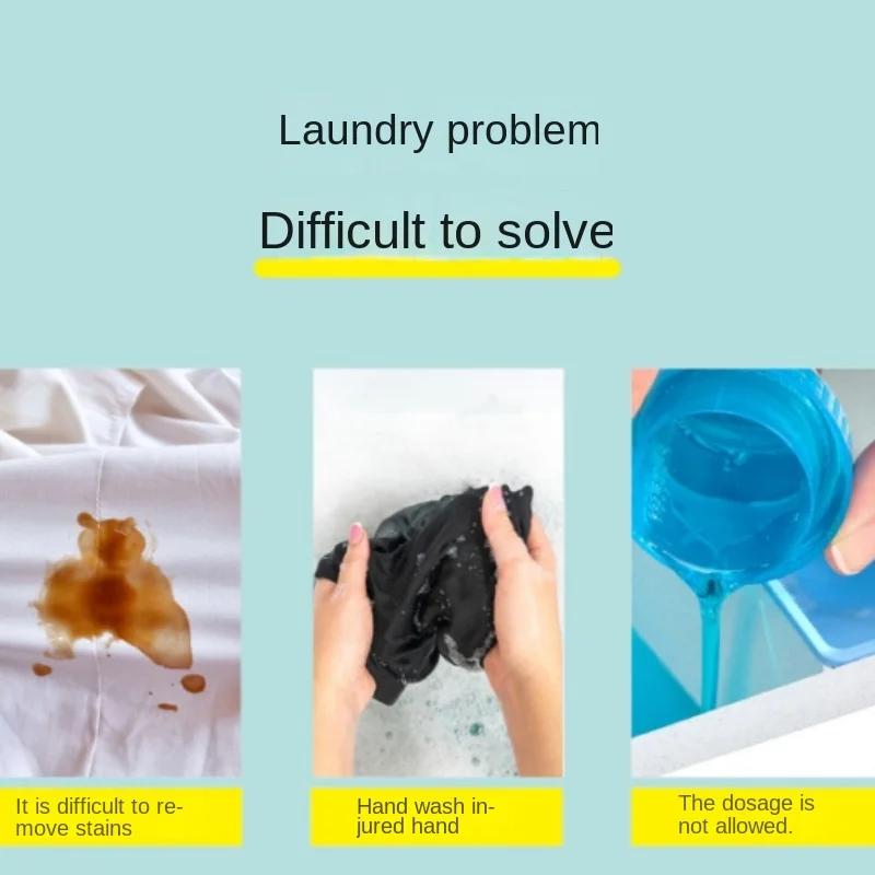 Washing Capsules Powerful Laundry Stain Downy 30/60pcs Removes Lint From Clothes for Fabric Softener Detergent Machines Removal