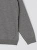 Ships Colors Hand Washable Anti-Pilling 12 Gauge Crew Neck Knit 216060001 Gray Medium