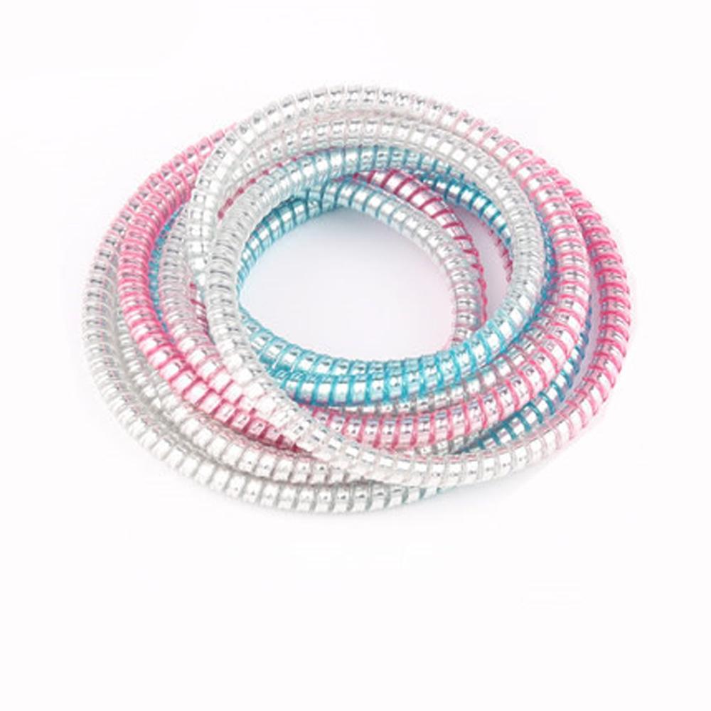 Gradient Color Charging Data Line Cable Winder Organizer Cable Protection Wrap USB Cable Protector