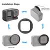PULUZ Fat Cow Camera Lens Filter Kit for Insta360 Ace Pro2 (UV Filter + Lens Cap)