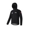 Fila Cycling Brand Logo Fashion Sports Hooded Jacket Men Jacket Deep-Black A11M518705F-BK