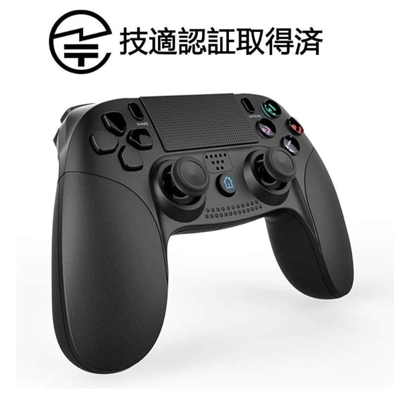 

[Japanese instruction manual] AiRunMi PS4 controller wireless Pro/Slim PC compatible vibration function gyro sensor Dual-shock 4 Comes with USB cable