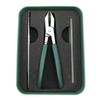Precision Anti-Splash Ingrown Nail Clippers with Slanted Tip and Groove Repair.