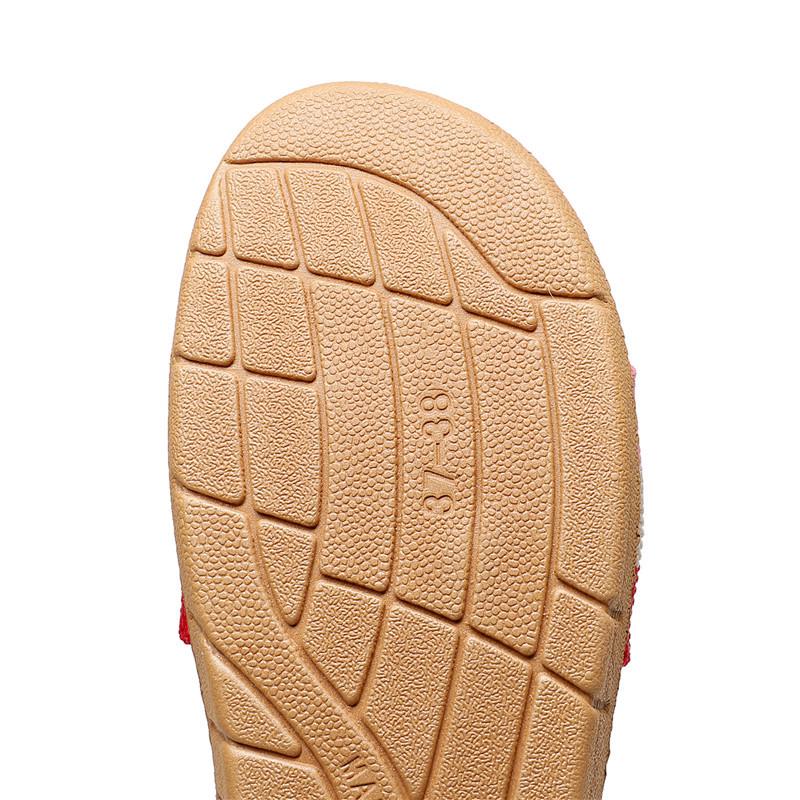 Versatile Non-slip Breathable EVA Sole Linen Fashion Slippers