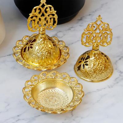 Random Mini Incense Burner Multi-Function Ramadan Decorations Small Storage Tray Aromatherapy Burner Gorgeous Various Styles