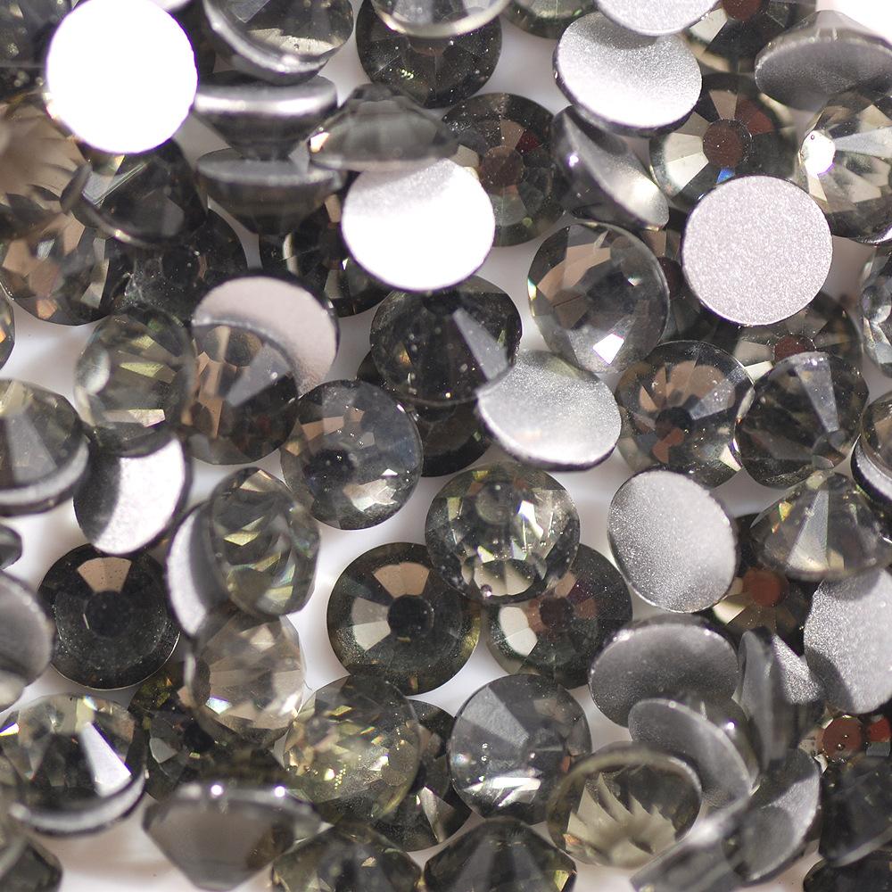 Super Flash Crystal Colored Diamond Nail Glass Diamond, Guomao Flat Bottom A Diamond, Mobile Phone Case Diy Filling Accessories.