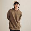 Skechers Sweatshirts Unisex Feather Chestnut-04PB Hooded Thickened Regular L325U029-04PB