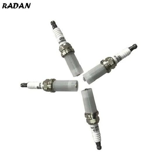 4 pcs Spark Plug For JAC J3 J5 J6 VVT Engine OEM: 1026080GG010