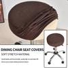 Stool Cover Round Bar Stool Cover Waterproof Chair Slipcover With Elastic Cushion Round Bar Stool Seat Cover For Bar Round Chair
