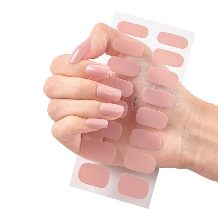 

16 Strips Nail Polishing Strips Nail Stickers Full Nail Wraps Adhesive Sticker