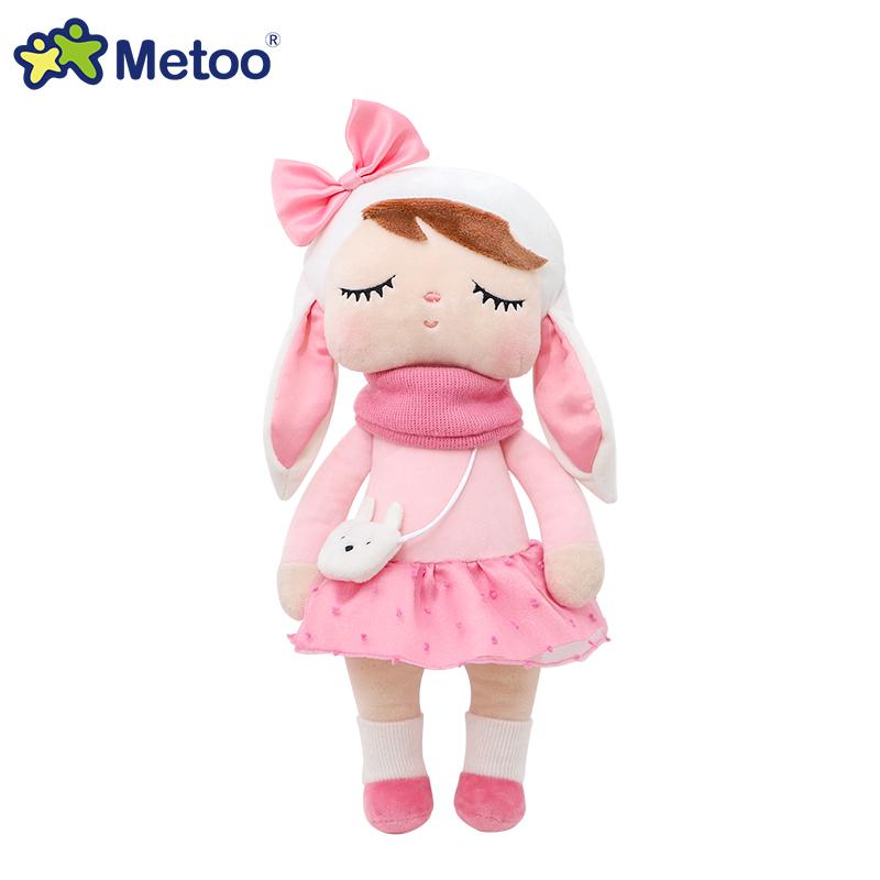Non-Toxic Original Metoo 33Cm Angela Plush Doll Kawaii Rabbit And Cute Unicorn Fox Toy Children Birthday Gift For Kids Toys