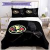 3pcs Duvet Cover Set (1*Duvet Cover + 2*Pillowcase, Without Core), Club America Print Soft All‑Season Bedding Set, Home Bedroom Decor Gift