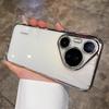 Anwendbar auf Huawei Pura80pro Handyhülle, fortschrittliche Sensor-Galvanik transparente p70 All-Inclusive-Linse Sturzschutz weiche Hülle