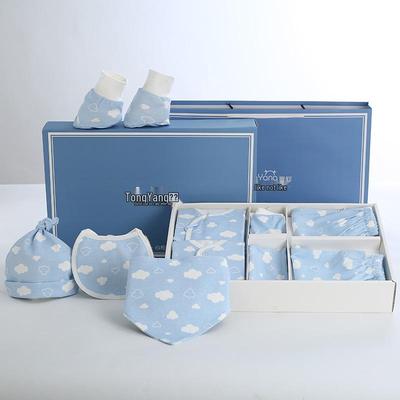 Pure Cotton Newborn Gift Set 0-3 Months - A-Type Spring/Autumn Style