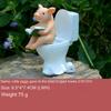 Adorable Pig Decor Cute Piggy Figurine Resin Pig Ornament Charming Design