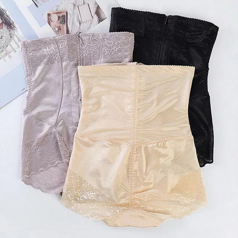Women Tummy Control Shapewear Panties Shorts Plus Size Butt Lifting High Stretch Slimming Waist Trainer BodyShaper