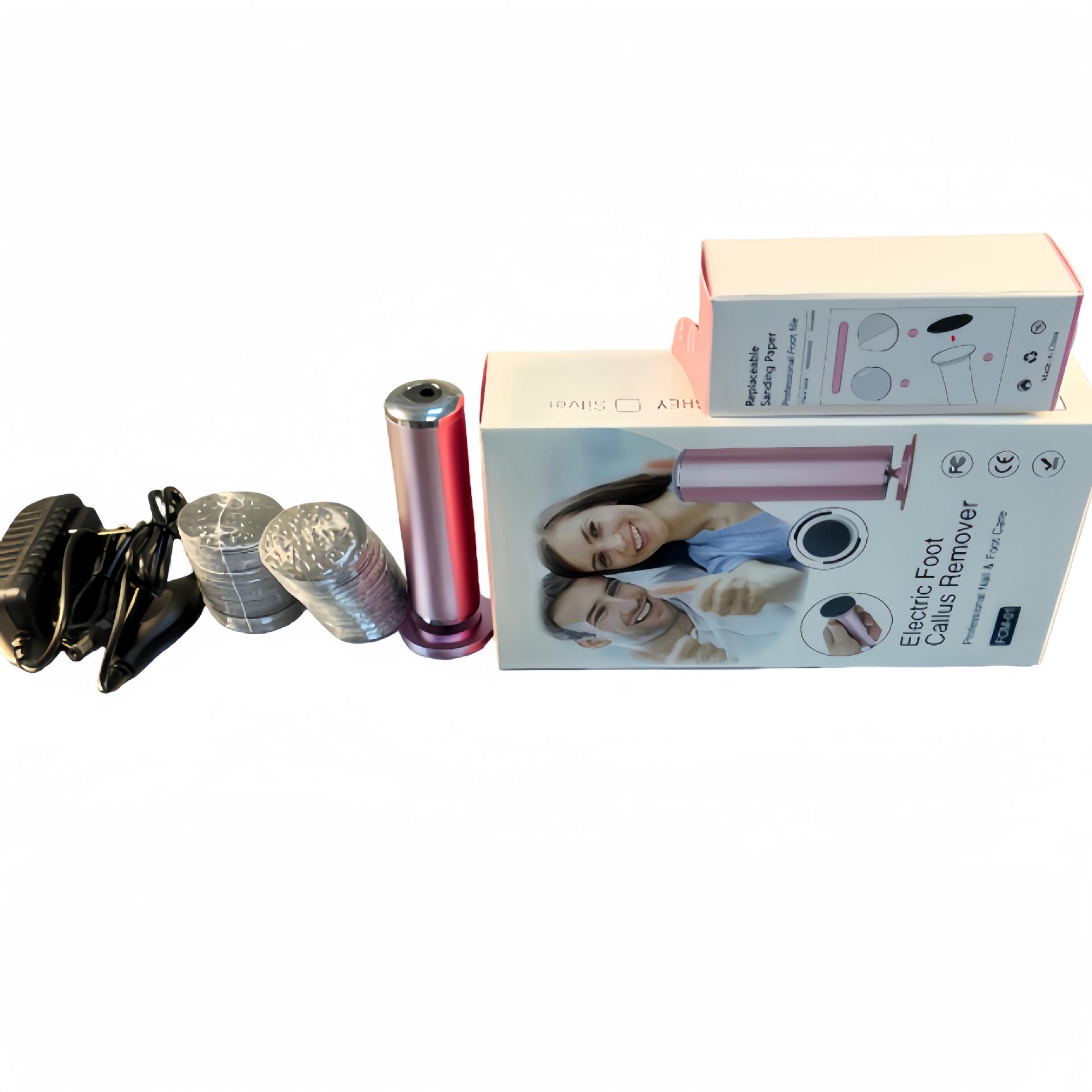 

Portable Nail File Set with Polisher & Dead Skin Remover Standard рожевий