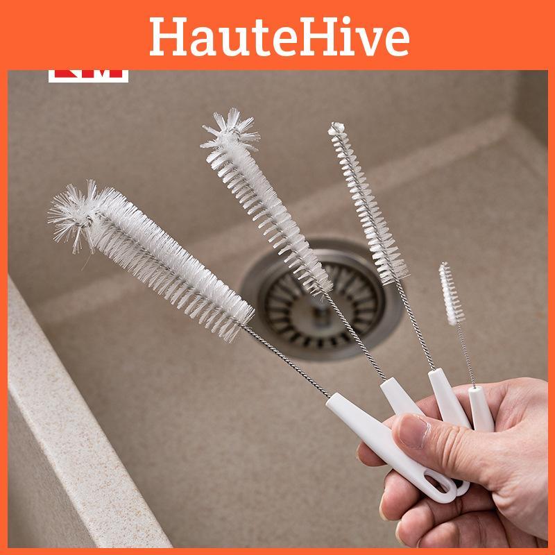 Brush Spout Teapot Set With Hard Bristles For Kitchen And Cup Cleaning Essentials