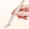 Stainless Steel Eyelash Tweezers False Lash Application Tool With Comb Eyelash Extension Tweezers Easy To Use For Girls Eyelash