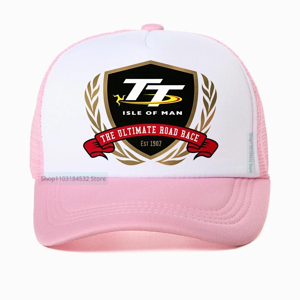 Races TT Isle of Unisex Logo baseball cap Motorcycle Race Fashion Streetwear Unisexs and Womens Sports caps Breathable snapback hat