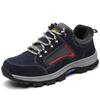 Work Safety Shoes For Men Vintage Blcak Mesh Breathable Steel Toe Cap Boots Mens Labor Insurance Puncture Proof Casual Shoe Man