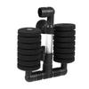Tiefer Biochemischer Schwamm Luftpumpe Aquariumfilter mit Saugfuß(Doppelkopf-Filter)