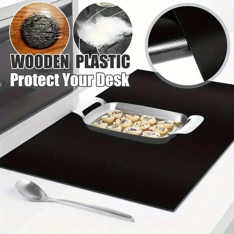 Pokrywa kuchenki indukcyjnej mata silikonowa antypoślizgowa podkładka ochronna na kuchenkę elektryczną akcesoria kuchenne gadżety kuchenne