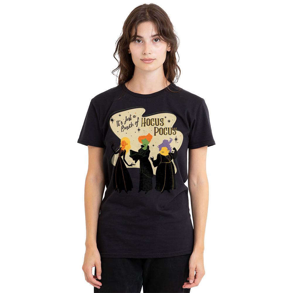 Hocus Pocus Unisex Adult Just A Bunch Of Hocus Pocus Sanderson Sisters T-Shirt