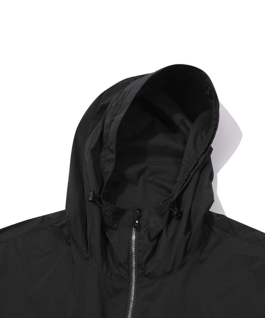 Beentrill [Beentrill X Electric] Tech Oversized Windbreaker (Schwarz)