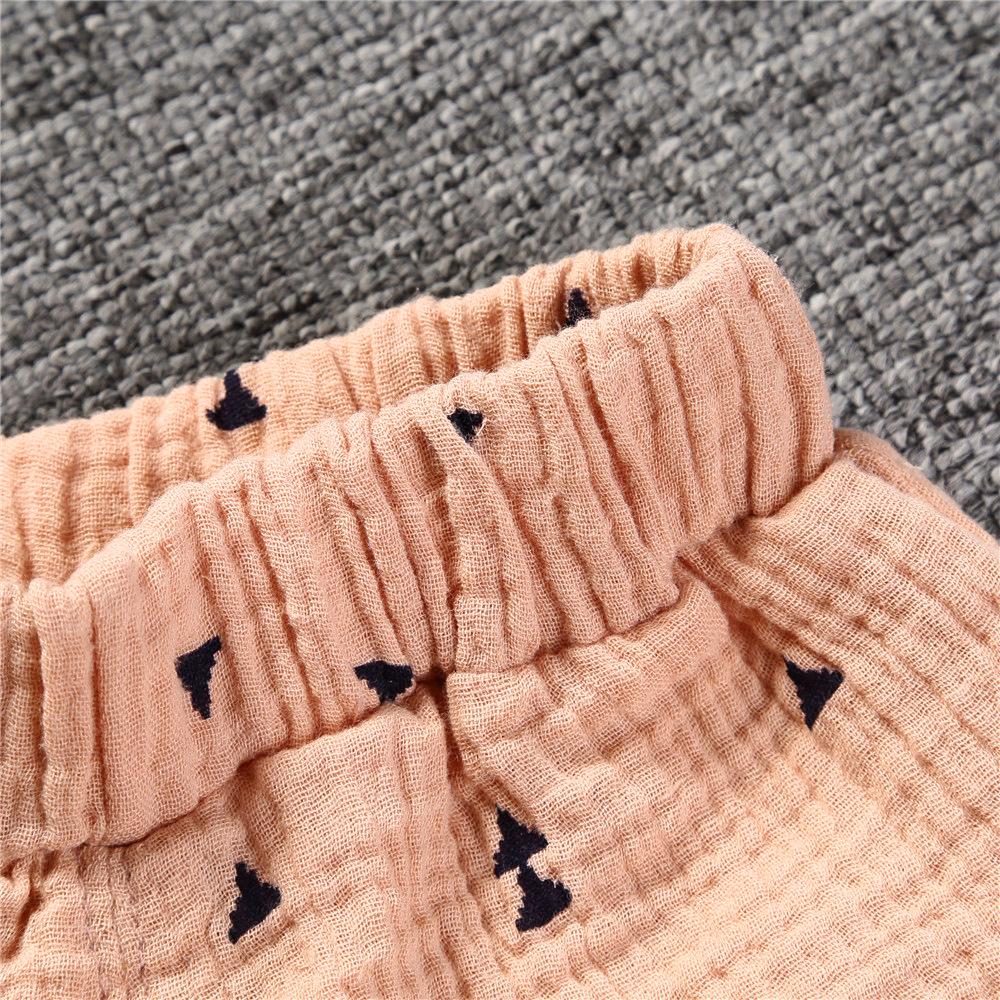 Children's Cotton Linen Shorts: Baby Bread Pants for Boys and Girls