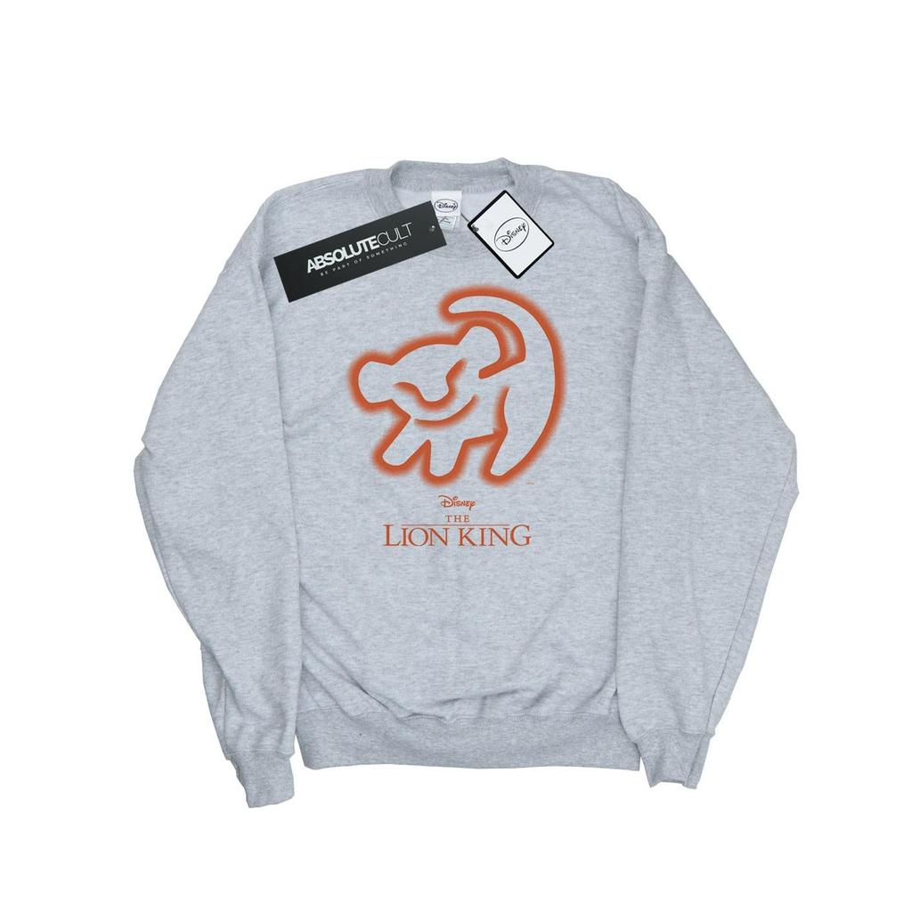 Disney Mens The Lion King Cave Drawing Sweatshirt