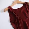 Spring/Summer Women's Elegant Satin Sleeveless Long Dress