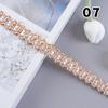 12m Braid Trim 1.5cm Width Decorative Woven Braid Trim Curtain Lace Clothing Neckline Cuff DIY Sewing Decoration Accessories