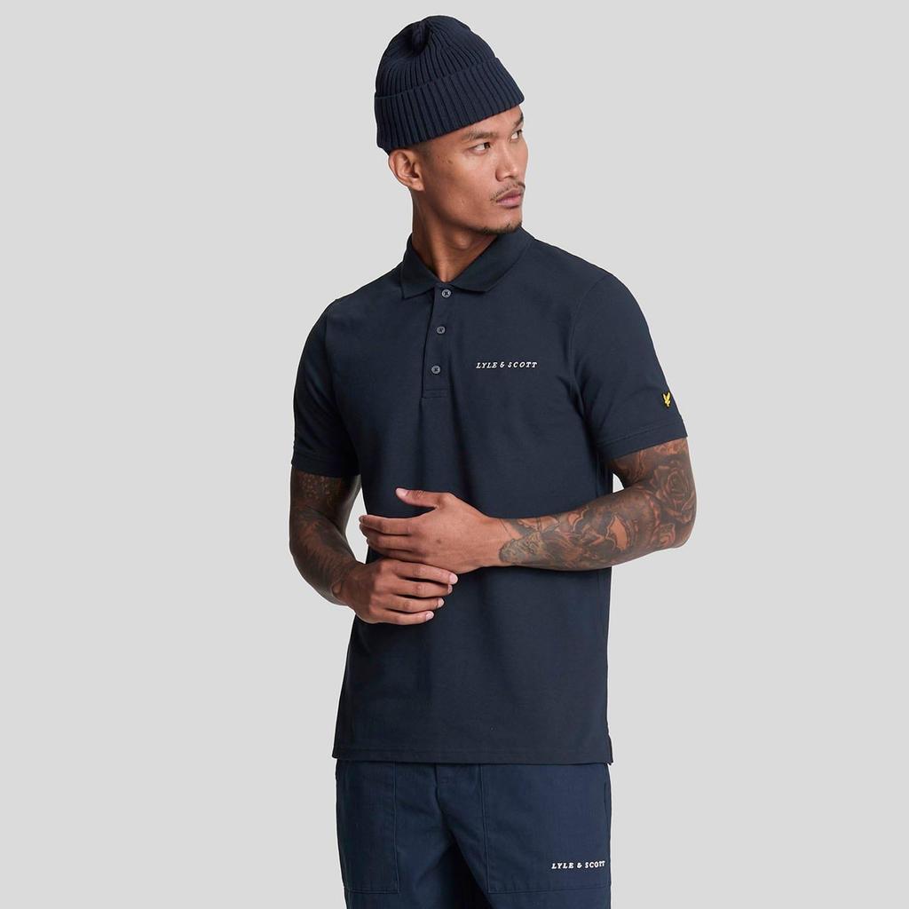 Lyle & Scott Mens Embroidered Polo Shirt