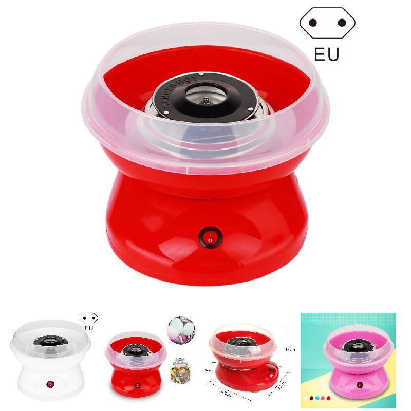 EU-Stecker, der DIY-Süßigkeits-Baumwoll-tragbare elektrische Haushaltsküchenmaschinen-Zuckerwatte-Hersteller-Maschine herstellt