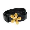 New Belt Women's Dress for Women with Smooth Buckle Belt Skirt Strap Decoration Versatile Women's Thin Belt