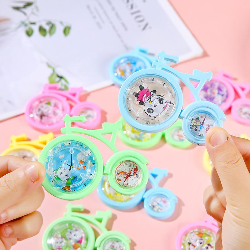 Lehrreicher Cartoon-Anime Fahrrad-Labyrinth-Spielzeug mit Kunststoffbau für Kleinkindgeschenk