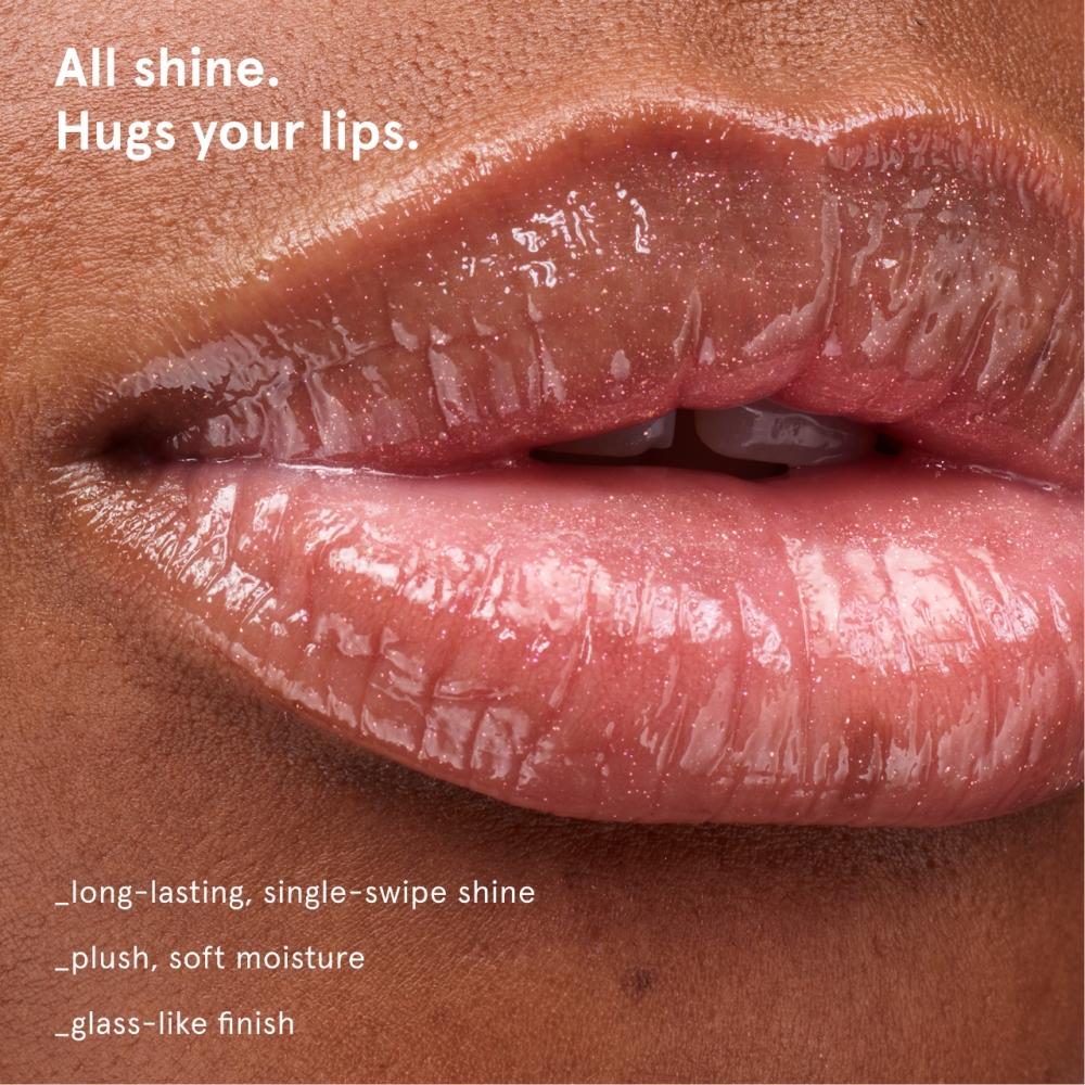 Glossier GlAssy High Shine Lippen-Gloss 0,14 Unzen 4,2 ml ChocolAte Ein echtes durchsichtiges sattes Braun