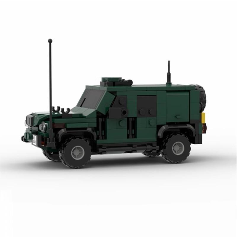 WW2 Mliatry LMV 2 4x4 Esercito Vehicles Technology Armored Vehicle Building Blocks Toys Car Model Sets Bricks Kids Adults Gifts