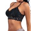 Sujetador Sexy de Encaje sin Tirantes para Mujer Cómodo Sujetador sin Aros Sujetador Push Up Chaleco