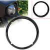 Gloss Black Motorcycle 7" Headlight Lamp Trim Ring Light Bezel Cover For Harley Touring Road King Electra Glide Street Glide Tri Glide