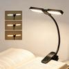 Clip On Book Light USB 18 LED Rechargeable Reading Light Warm Cool White Daylight Portable Flexible Easy Clip Night Reading Lamp
