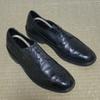70s-80s USA Vintage/10.5C/27.5-28.0/Black/Goodyear Welt Longwing Brogues/Felt Tongue/Kenmoor