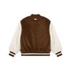 New MLB Baseball Jacket Unisex Brown 3AJPEC116-50BRS