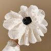 1PC New Korean Lace Lace Grab Clip Korean Lazy Fashion Versatile Ponytail Clip Back Head Hairpin Headdress Clip