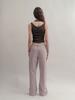 VISUS Flower Cotton Pants_Pink