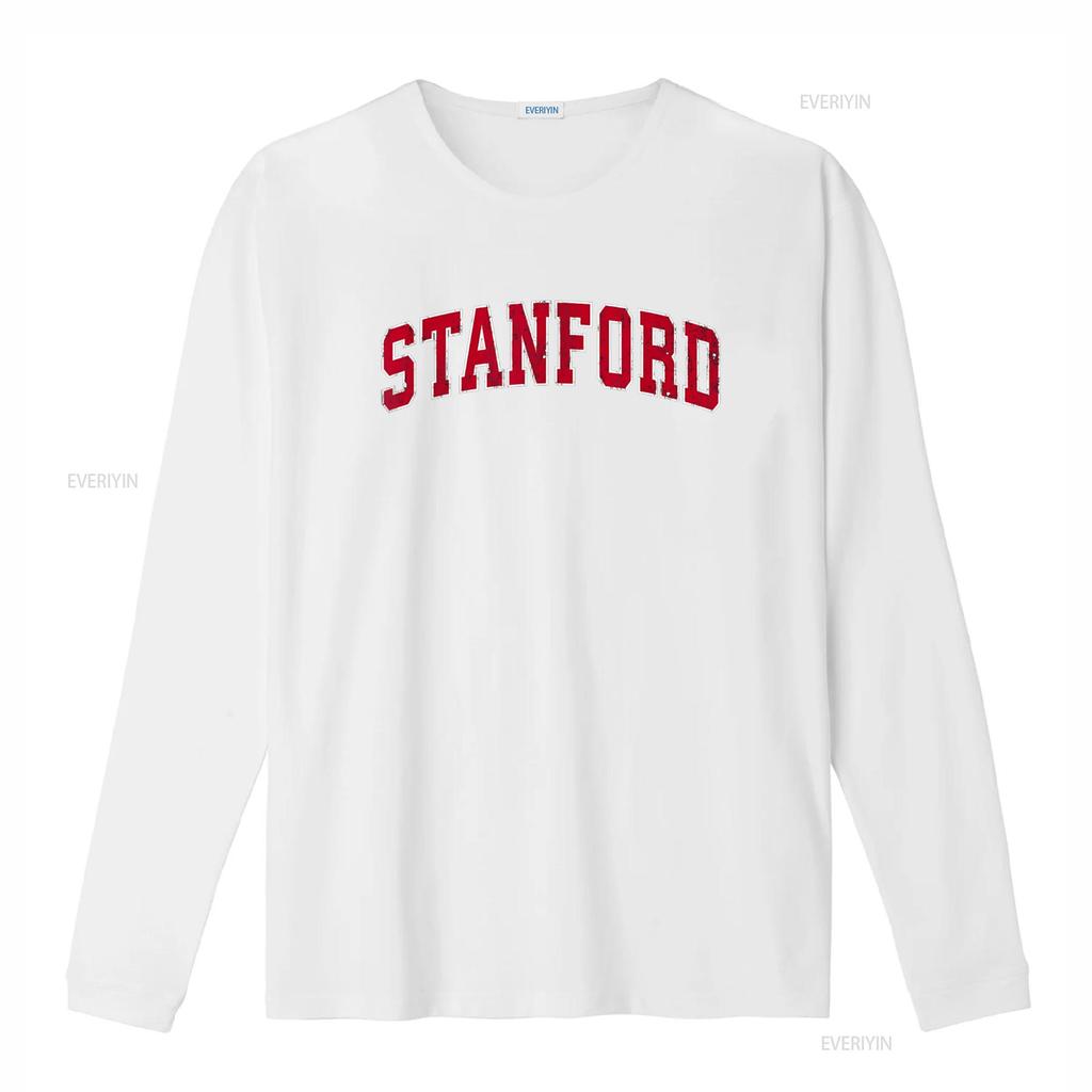 Stanford California CA Vintage Sports Design Red T Shirt Vintage Washed Breathable Graphic Top For Everyday Wear