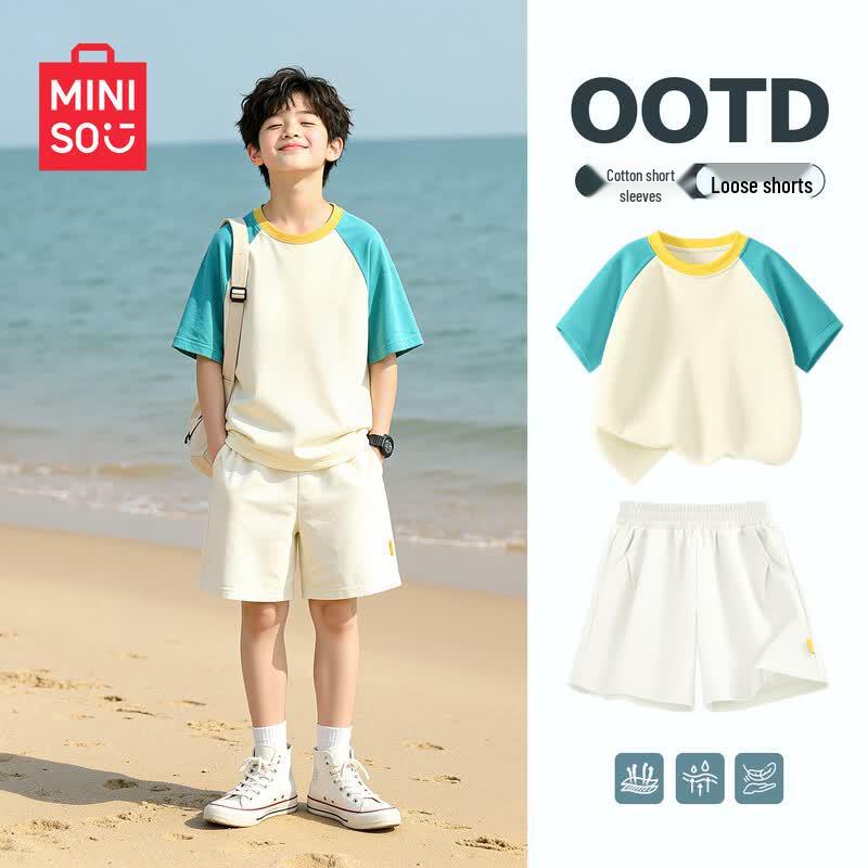 MINISO Boys' 2026 Summer Two-Piece Set